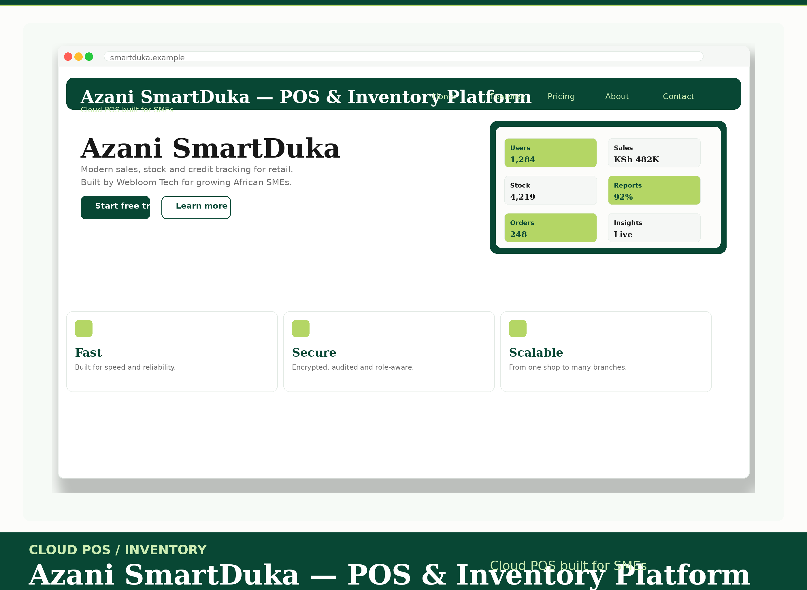 Azani SmartDuka POS